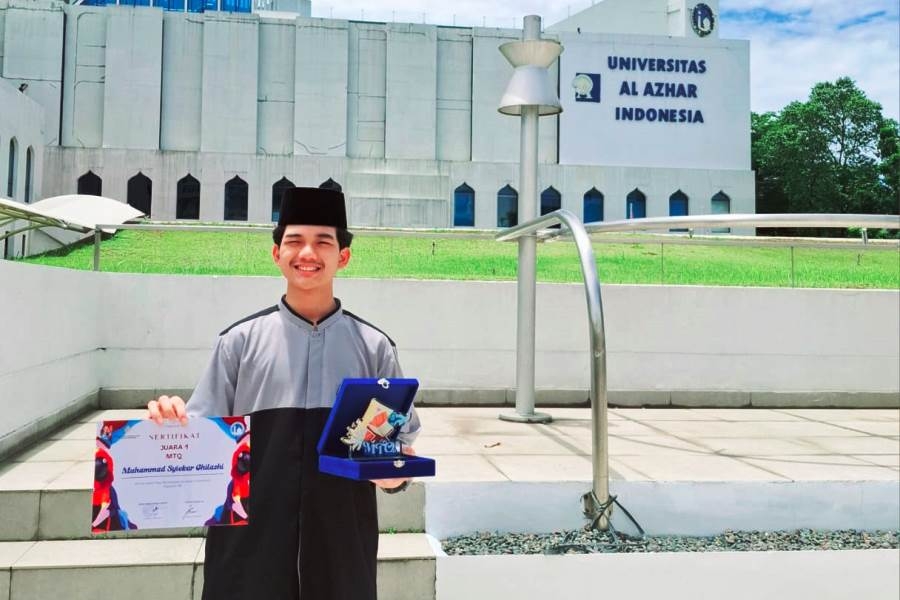 penghargaan juara 1 MTQ Alpus incridibles 10