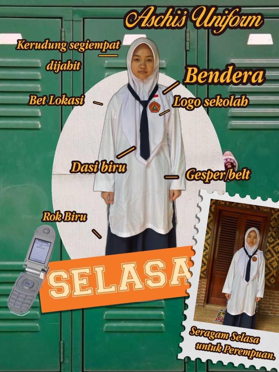 Seragam selasa perempuan